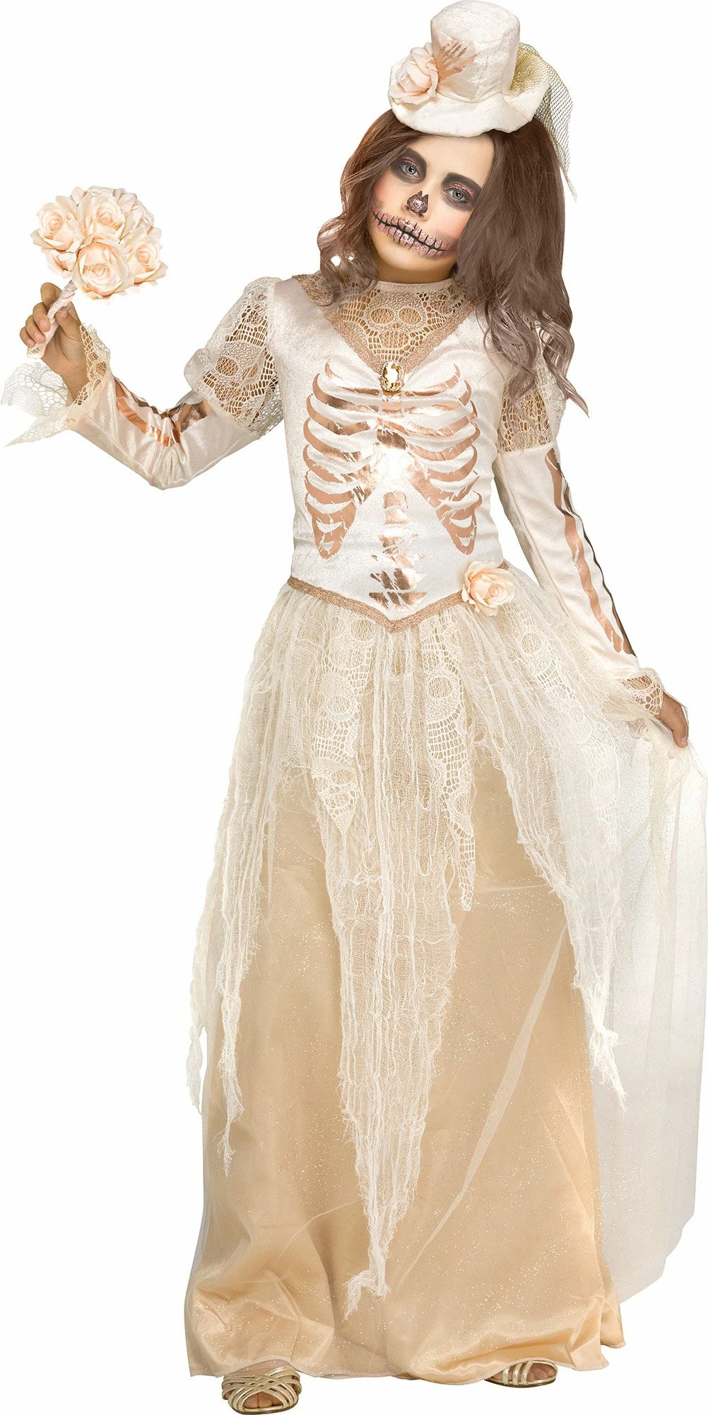 Fun World Victorian Skeleton Bride | Child