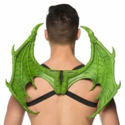 Mini Dragon Wings - Green