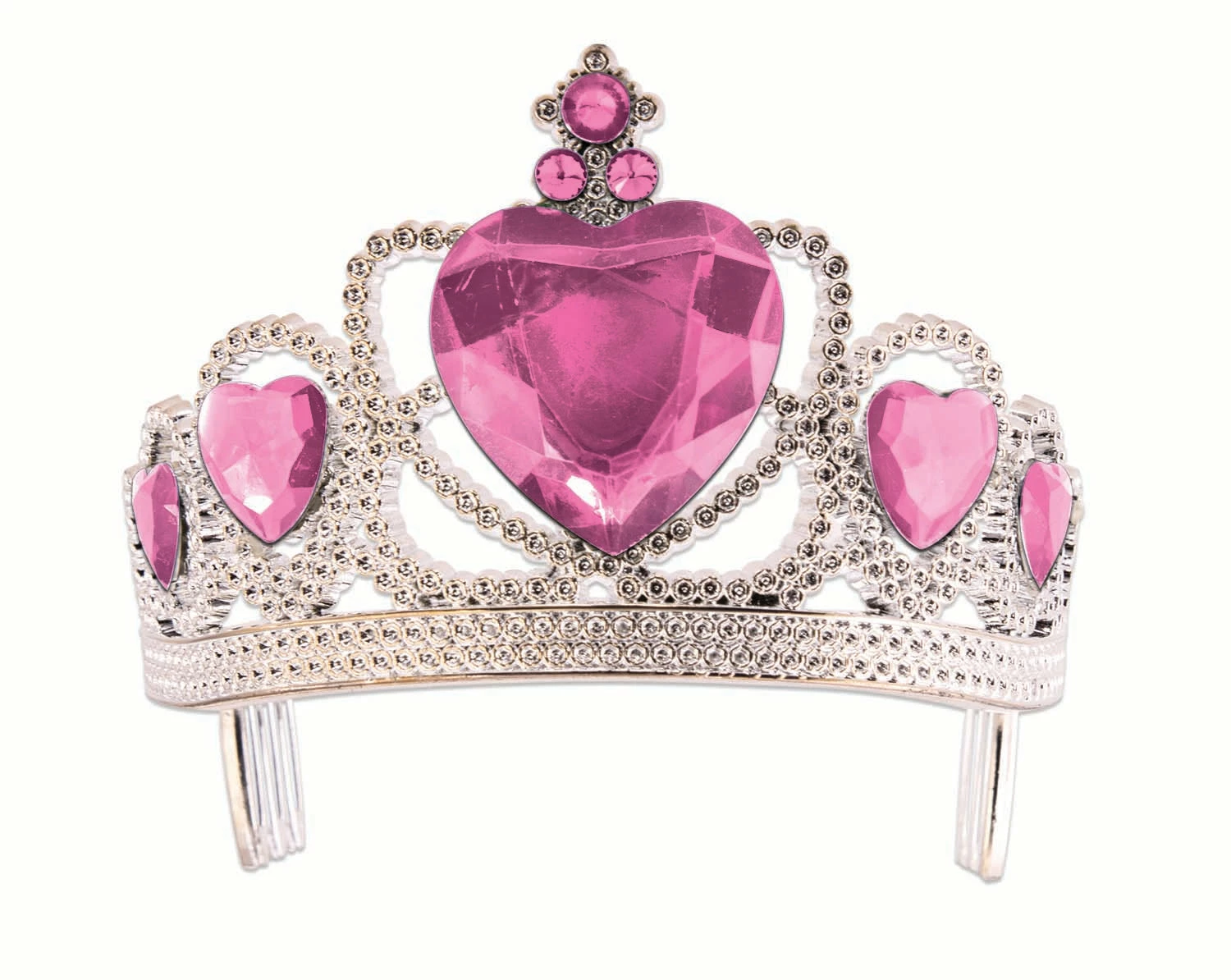 Pink Heart Tiara | Child