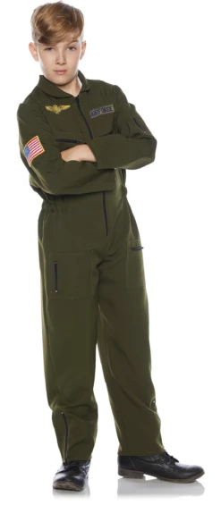 Top Gun Flight Suit Khaki | Child