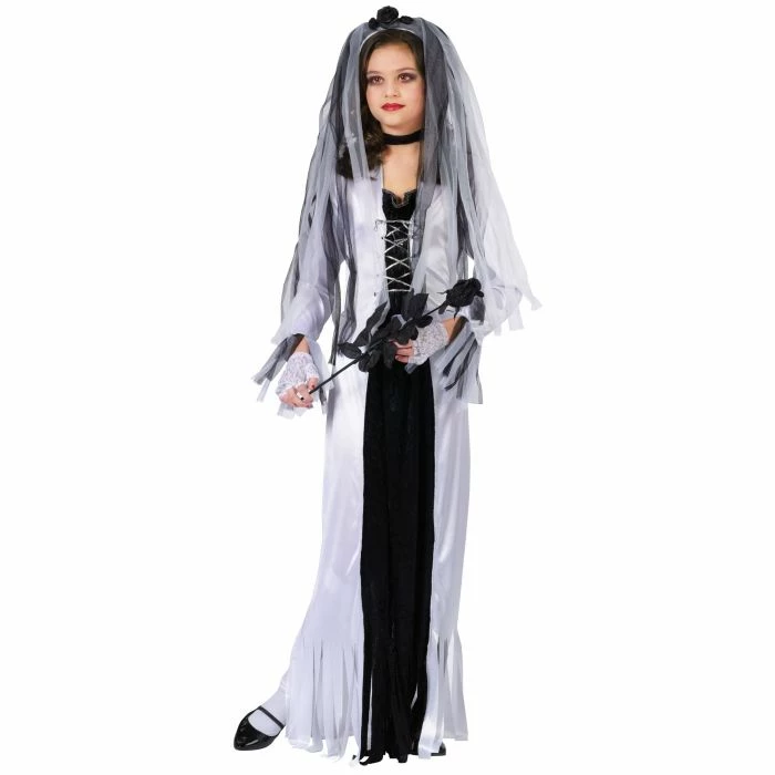 Fun World Skeleton Bride Child