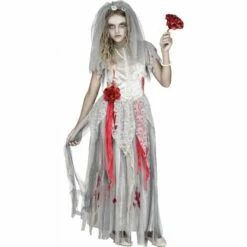 Fun World Zombie Bride Child