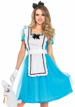 LEG AVENUE Classic Alice In Wonderland Costume