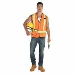 AMSCAN Construction Worker Vest | Adult
