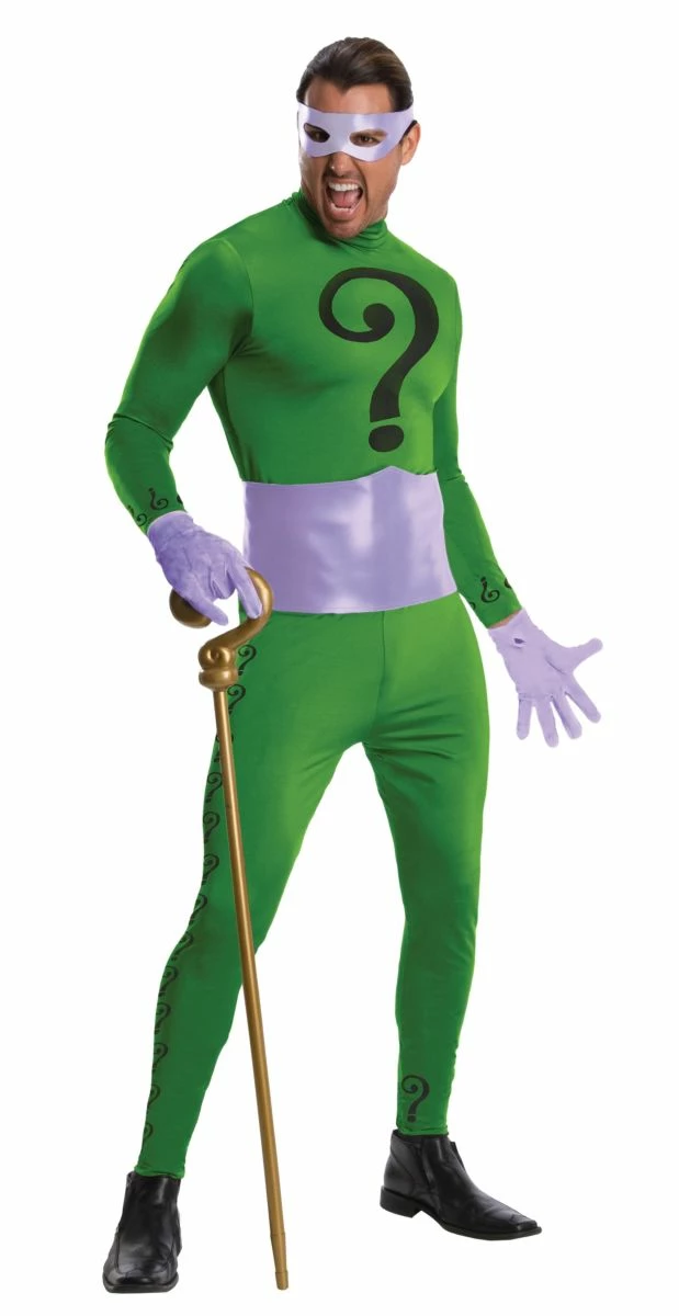 Grand Heritage Riddler Costume Classic Batman TV Show 1966 | Adult