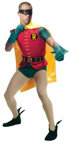 Grand Heritage Robin Costume Classic Batman TV Show 1966 | Adult