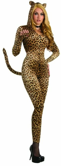 Leopard Print Jumpsuit | Adult