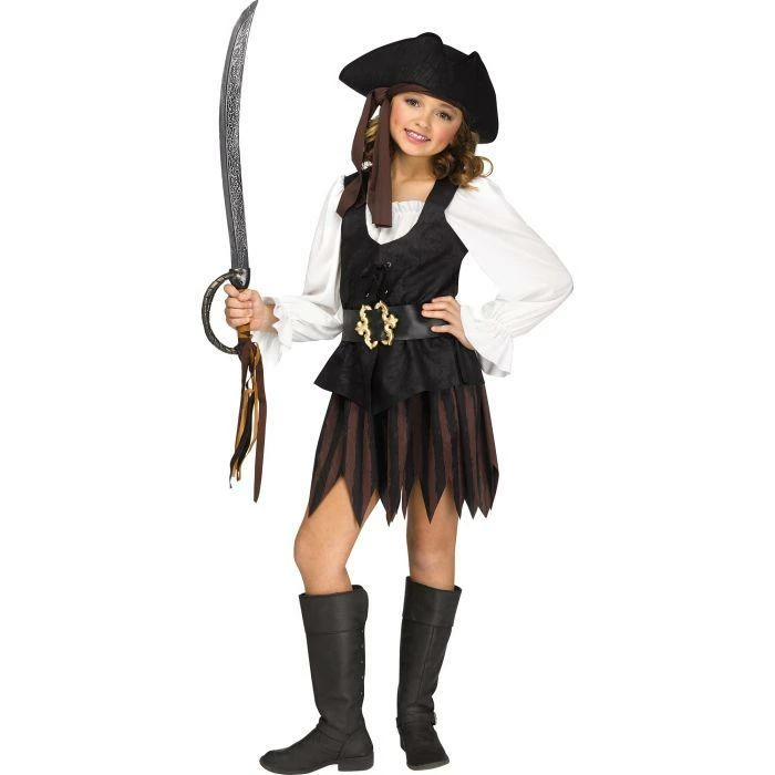 Fun World Rustic Pirate Maiden Child
