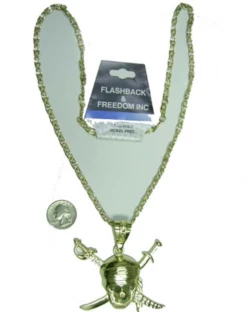 Pirate Skull & Cross Swords Necklace