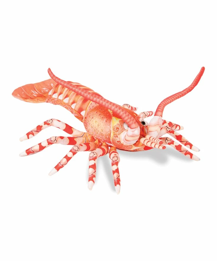 Red Australian Lobster Plush Toy | Real Planet