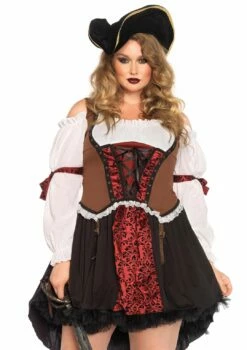 LEG AVENUE Ruthless Pirate Wench Costume