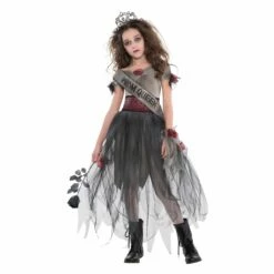 AMSCAN Zombie Prom Queen Costume | Girls