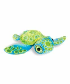Blue Big Eyes Turtle Plush Toy | Real Planet