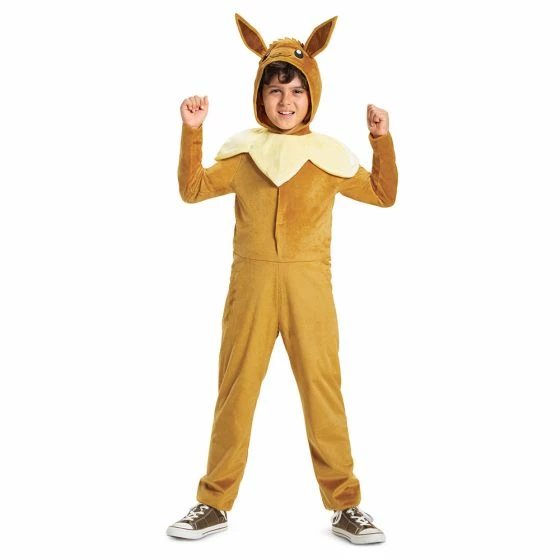 Disguise Eevee Hooded Jumpsuit Classic | Child - Image 5