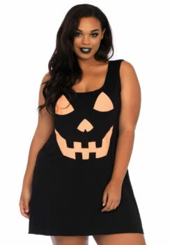 LEG AVENUE Jersey Pumpkin Dress | Plus Size