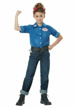 Rosie The Riveter Costume | Child