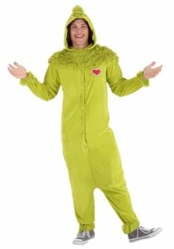 Grinch Jumpsuit Costume | Adults