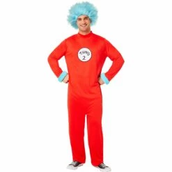 Fun World Dr. Seuss Thing 1 & 2 Costume | Adult