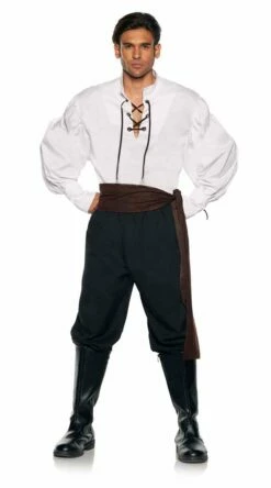 White Renaissance Shirt | Adult